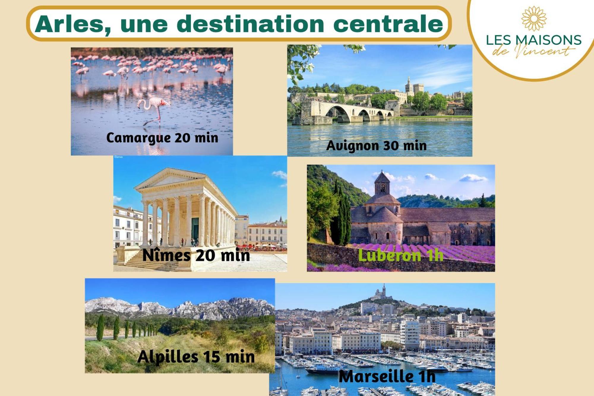 Apartament Marcat - Clim - Patio Arles Zewnętrze zdjęcie